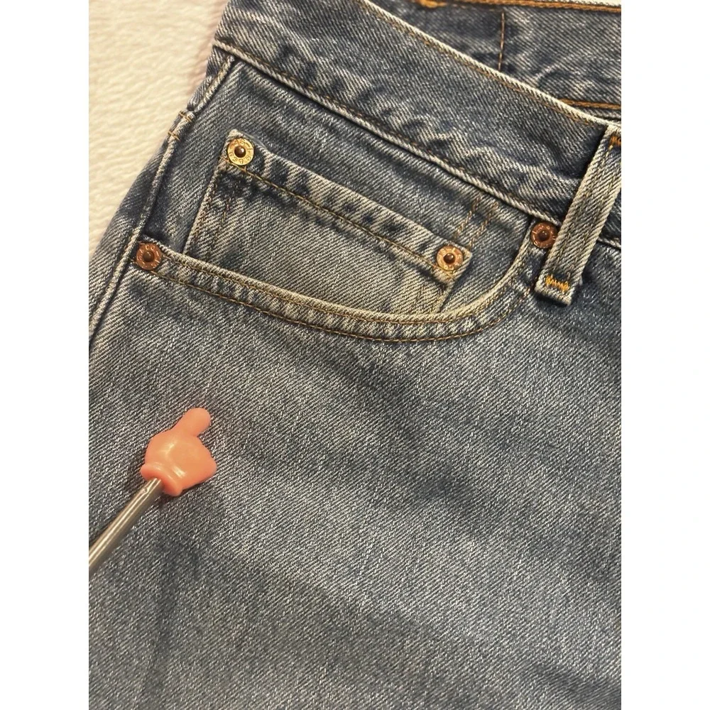 Vintage Levis 505 Jeans Mens 34x30 (actual 34x29)  Blue Regular Fit Straight Leg